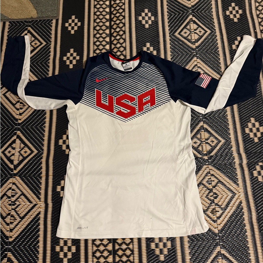 USA basketball warm-up top Kevin Durant awesome look and colors size M